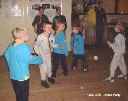 Beaver Christmas Party 2001